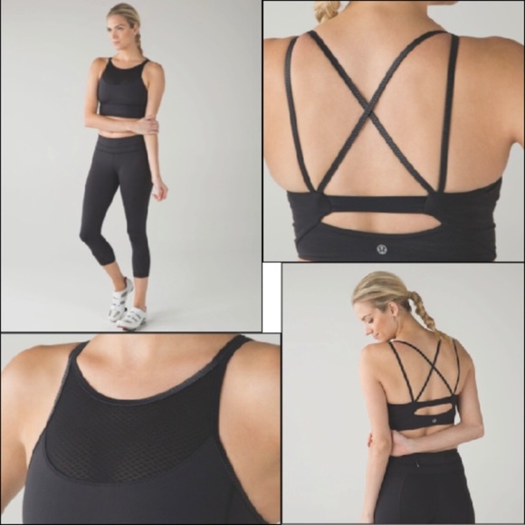 lululemon clip in long line bra